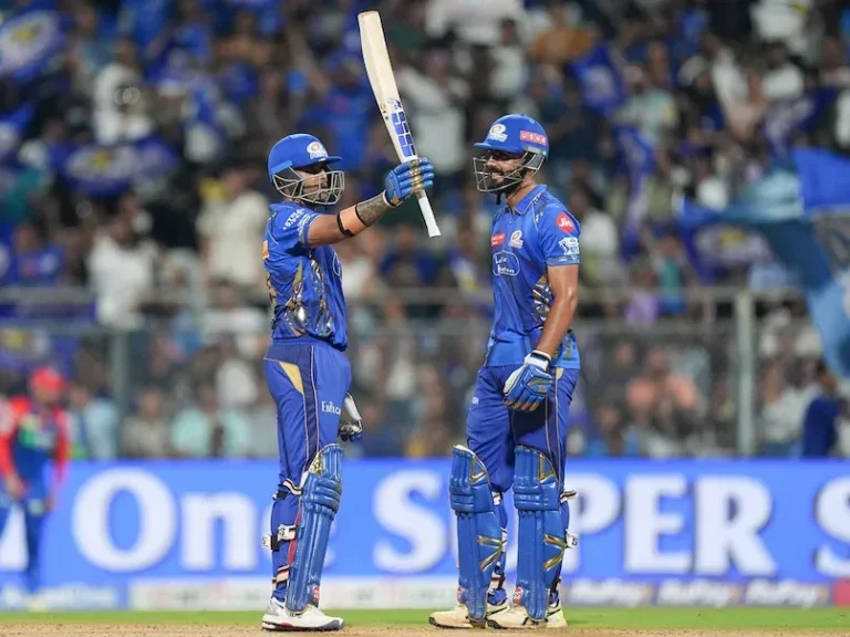 IPL 2025: सूर्यकुमार यादव और नमन धीर की तूफानी साझेदारी से मुंबई इंडियंस प्लेऑफ में, दिल्ली को 59 रन से हराया