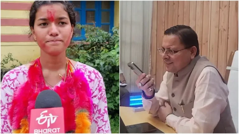 प्रदेश की सबसे युवा ग्राम प्रधान बनीं प्रियंका नेगी, सीएम धामी ने फोन कर दी बधाई – GRAM PRADHAN PRIYANKA NEGI