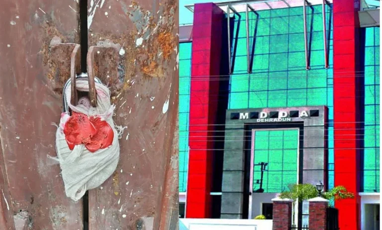 देहरादून- बिना स्वीकृति निर्माण करने वालों पर MDDA का सख्त शिकंजा