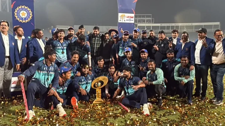 सैयद मुश्ताक अली ट्रॉफी 2025: झारखंड ने रचा इतिहास, कप्तान ईशान किशन के शतक से हरियाणा को हराकर जीता खिताब, सीएम हेमंत सोरेन ने दी बधाई