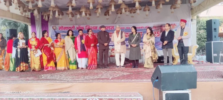 श्रद्धा और संस्कृति के संग मनाया गया “शरदोेत्सव सांस्कृतिक मेला”