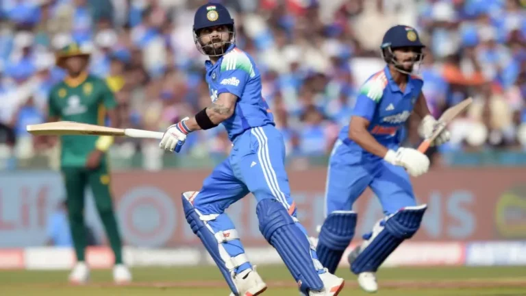 IND vs SA: विराट कोहली और रुतुराज गायकवाड़ के शतकों से भारत का विशाल स्कोर, दक्षिण अफ्रीका को मिला 359 रन का लक्ष्य