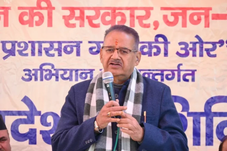 मंत्री जोशी ने कई शिकायतों का मौके पर ही किया निराकरण, लाभार्थियों को वितरित किए गए योजनाओं के लाभ