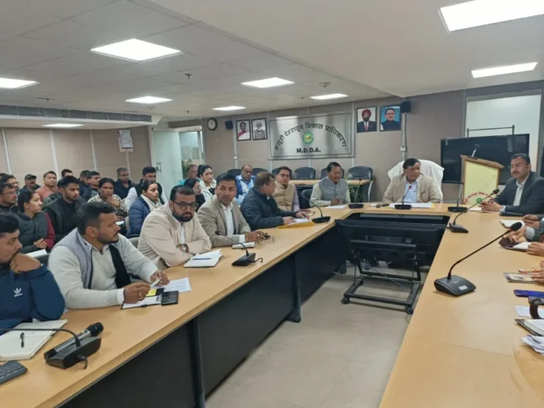 मुख्यमंत्री पुष्कर सिंह धामी के दिशा-निर्देशों में विज़न से विज़िबल डेवलपमेंट की ओर एमडीडीए