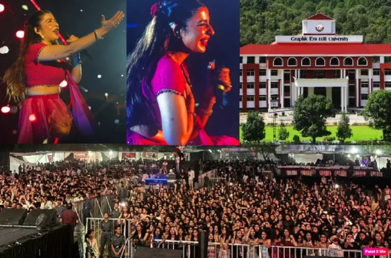 🎤 ‘शरारत’ पर झूम उठा ग्राफिक एरा: Jasmine Sandlas के लाइव शो ने बांधा समां