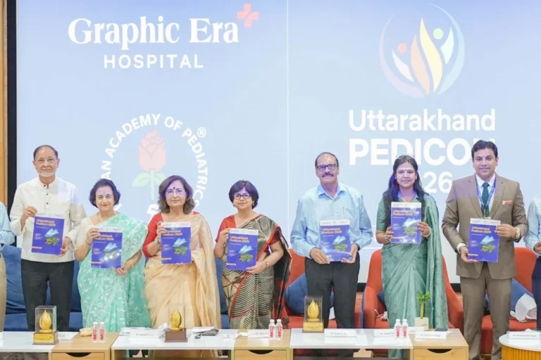 ग्राफिक एरा मेडिकल कॉलेज में पेडिकॉन 2026 जंक फूड से दूरी ही स्वस्थ और संतुलित बचपन की असली कुंजी