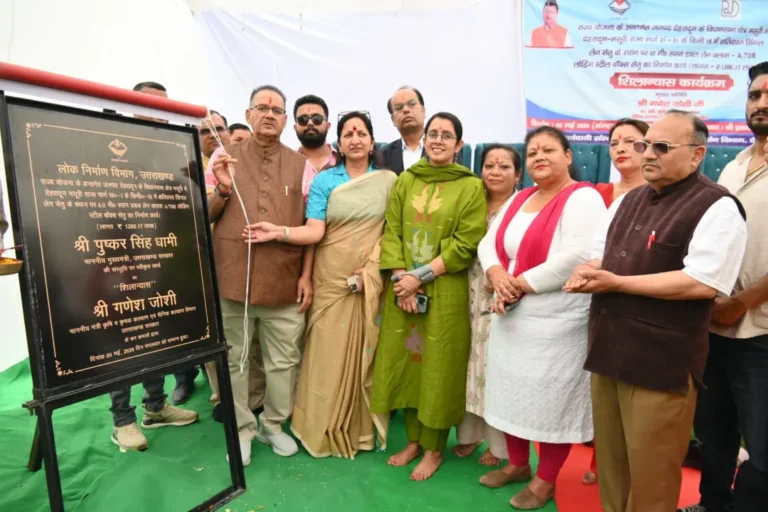 मसूरी की लाइफलाइन बनेगा आधुनिक सेतु, समयबद्ध व गुणवत्तापूर्ण कार्य के निर्देश